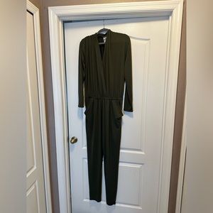 Venus Olive Green Jumpsuit L